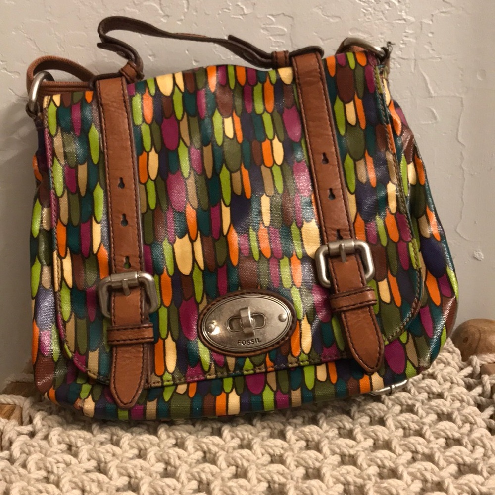 Fossil KeyPer Coated Shoulder Bag